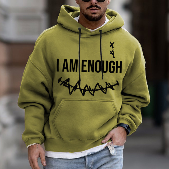 Homme Unisexe Sweat à capuche Noir Vert Claire Rose Claire Rouge Bleu