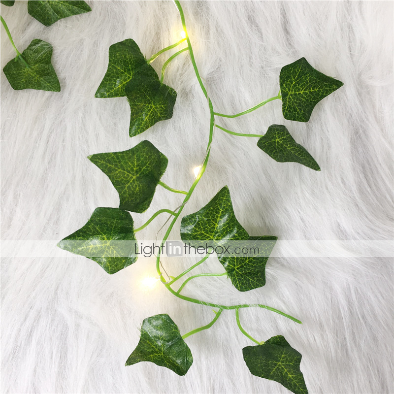 elegante Hochzeitsempfangsparty, knstliche Pflanzen, LED-Lichterkette 2 m,  Kletterpflanze, grnes Blatt, Heim, Hochzeit, Outdoor,  Efeuranken-Dekoration, Lampe zum Selbermachen, hngend, Garten, 2026 -   7.99