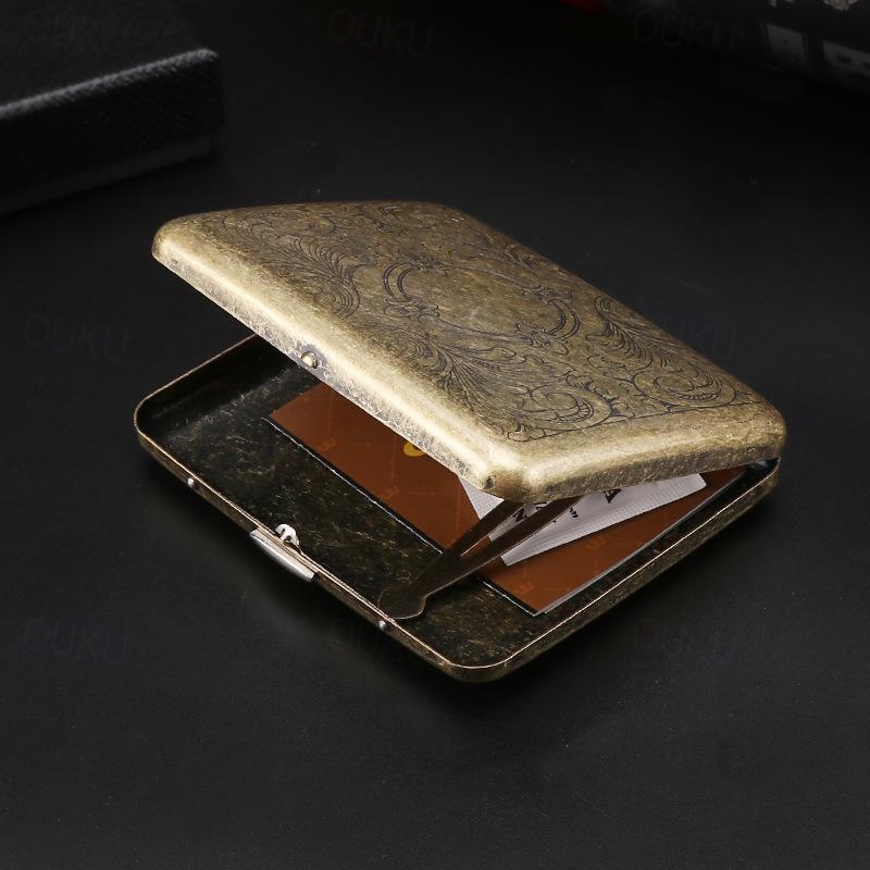 vintage cigarette box holder Amazon.com: OLDENDO Metal Cigarette Case Vintage Cigarette Holder Box King  Size Portable Pack 16pcs Regular Size Cigarettes Gifts for Man Women (Gold)  : Health & Household