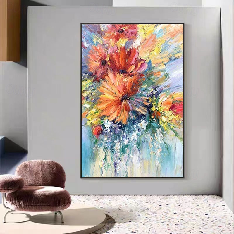 ハング塗装油絵 手描きの 縦式 抽象画 近代 手作り絵画 ハング塗装油絵 手描きの 縦式 抽象画 近代 手作り絵画 - メルカリ