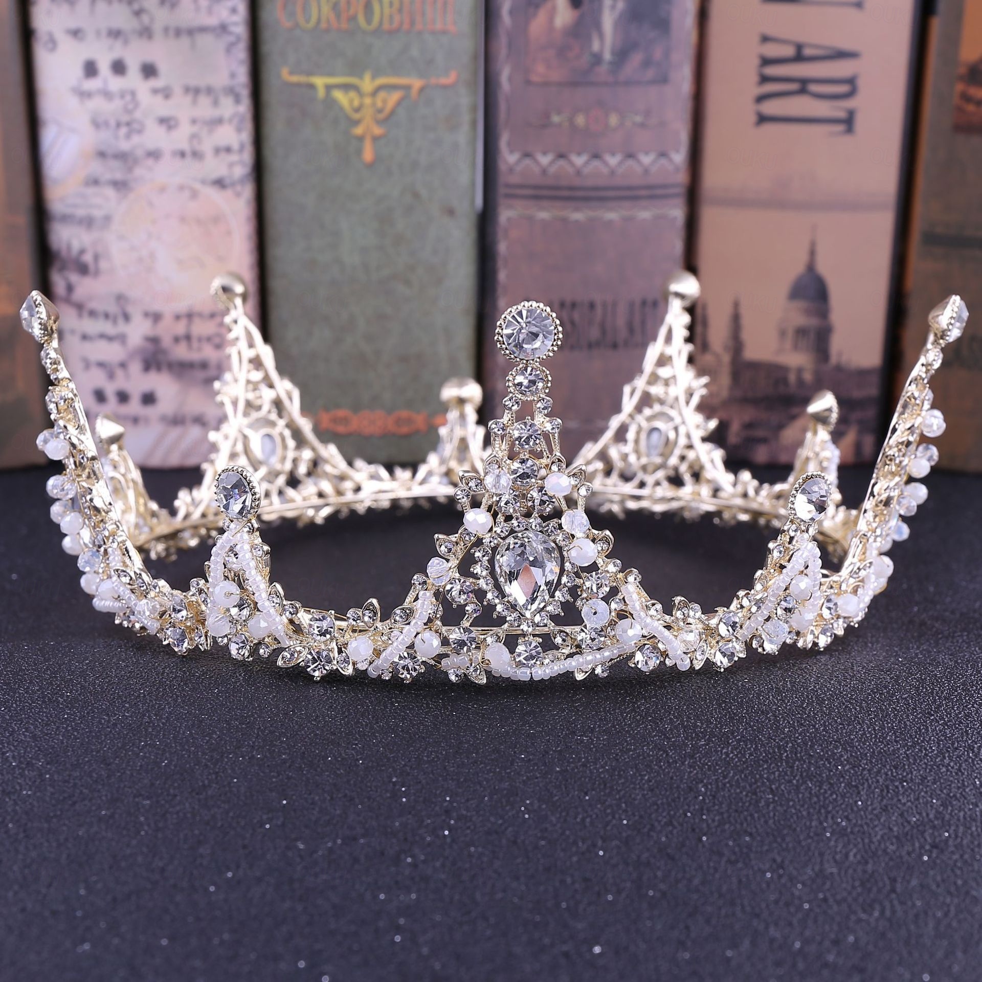 Diadema con piedras cristales de moda para mujeres accesorio para el cabello Diadema con piedras cristales de moda para mujeres accesorio para el cabello