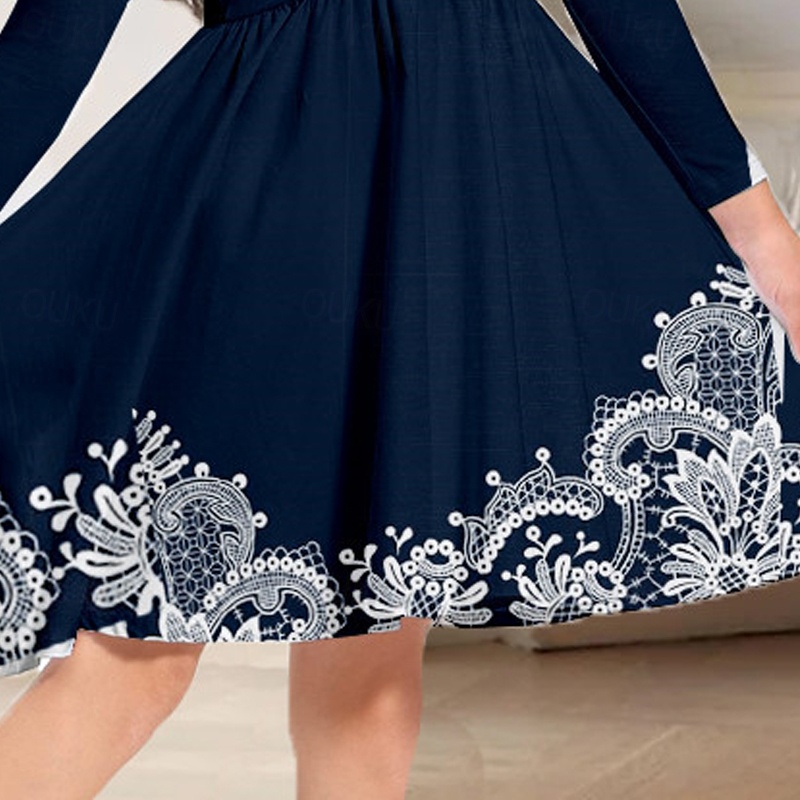 sachin and babi light blue dress Navy Blue Knee Length Dress