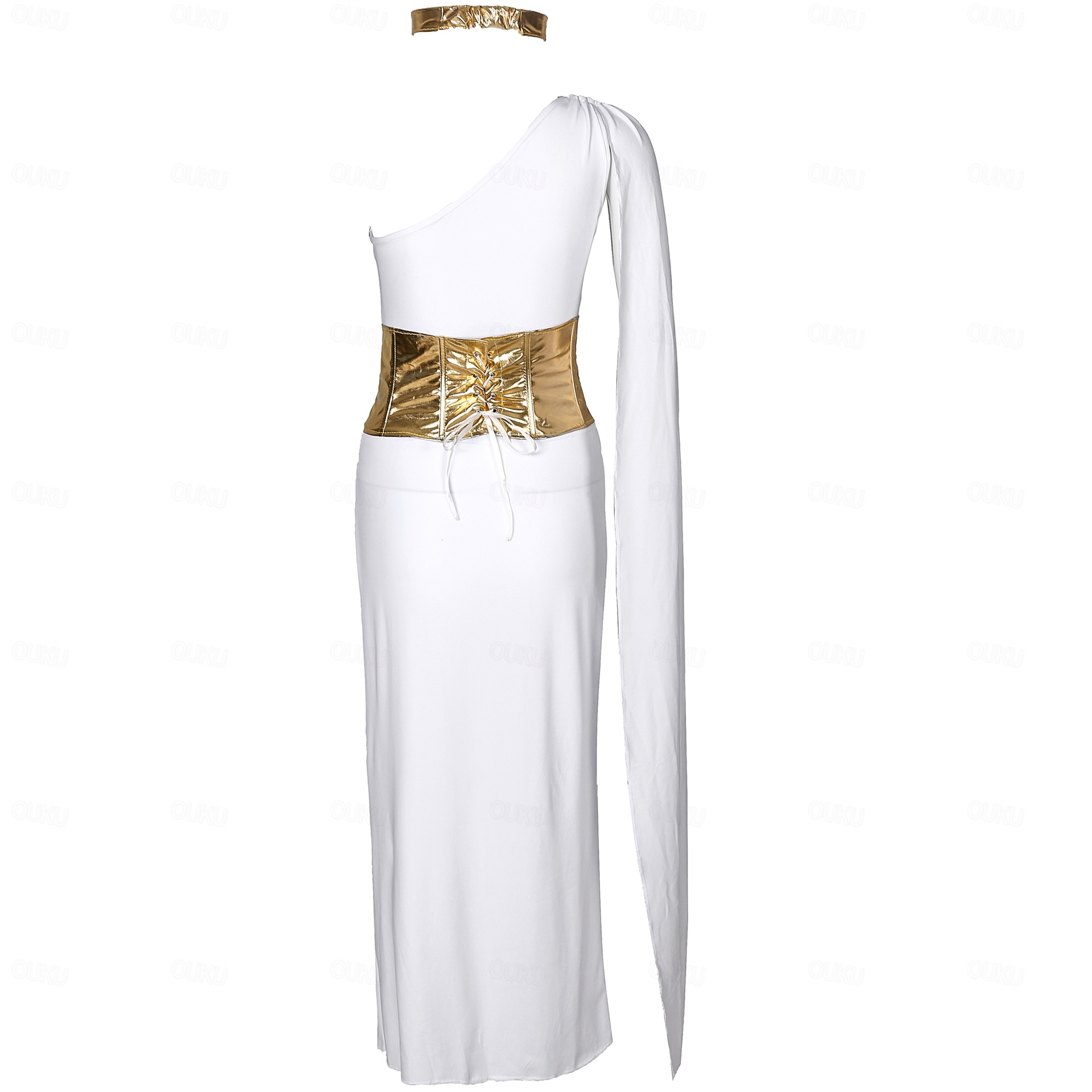 Retro Vintage Ancient Greek Ancient Rome Dress Cosplay Costume Outfits  Venus Greek Goddesses Fancy Dress Women's Walpurgis Night Halloween  Carnival Party Bachelorette Party Adults Dress 2026 -  99