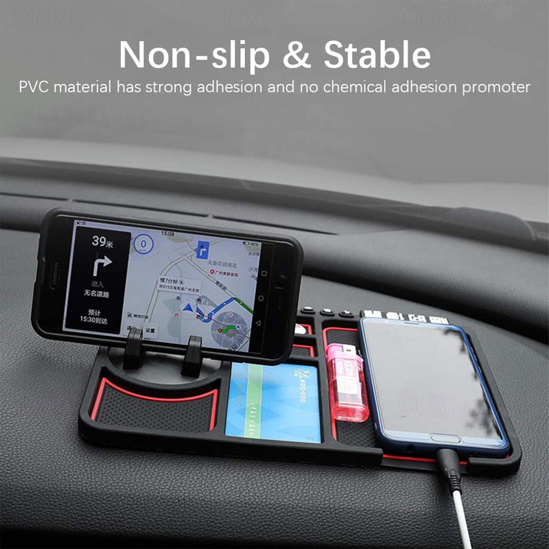 Acquista Tappetino in gel adesivo antiscivolo adesivo antiscivolo per cruscotto dell'auto per chiave del telefono in Italia a partire da 2.42