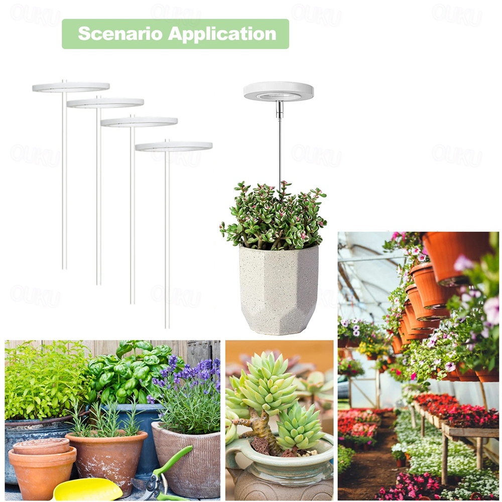pflanzenlicht engelsring fleischig flllicht usb farbig vollspektrum led  bonsai innen zeitgesteuertes dimmen wachstumslicht ist geeignet fr  zimmerpflanzen topffleisch aquarienpflanzen 1pc 2026 -  26.35