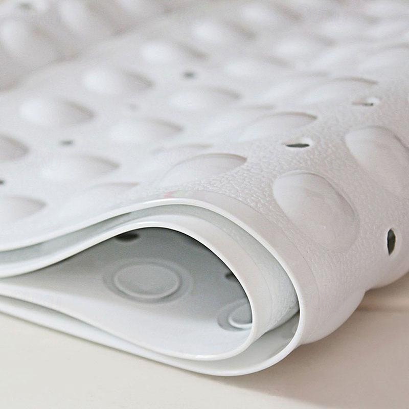 Rutschfeste Duschmatte – 53,3 X 53,3 Cm, In Weiß, Für Badewanne Und Dusche