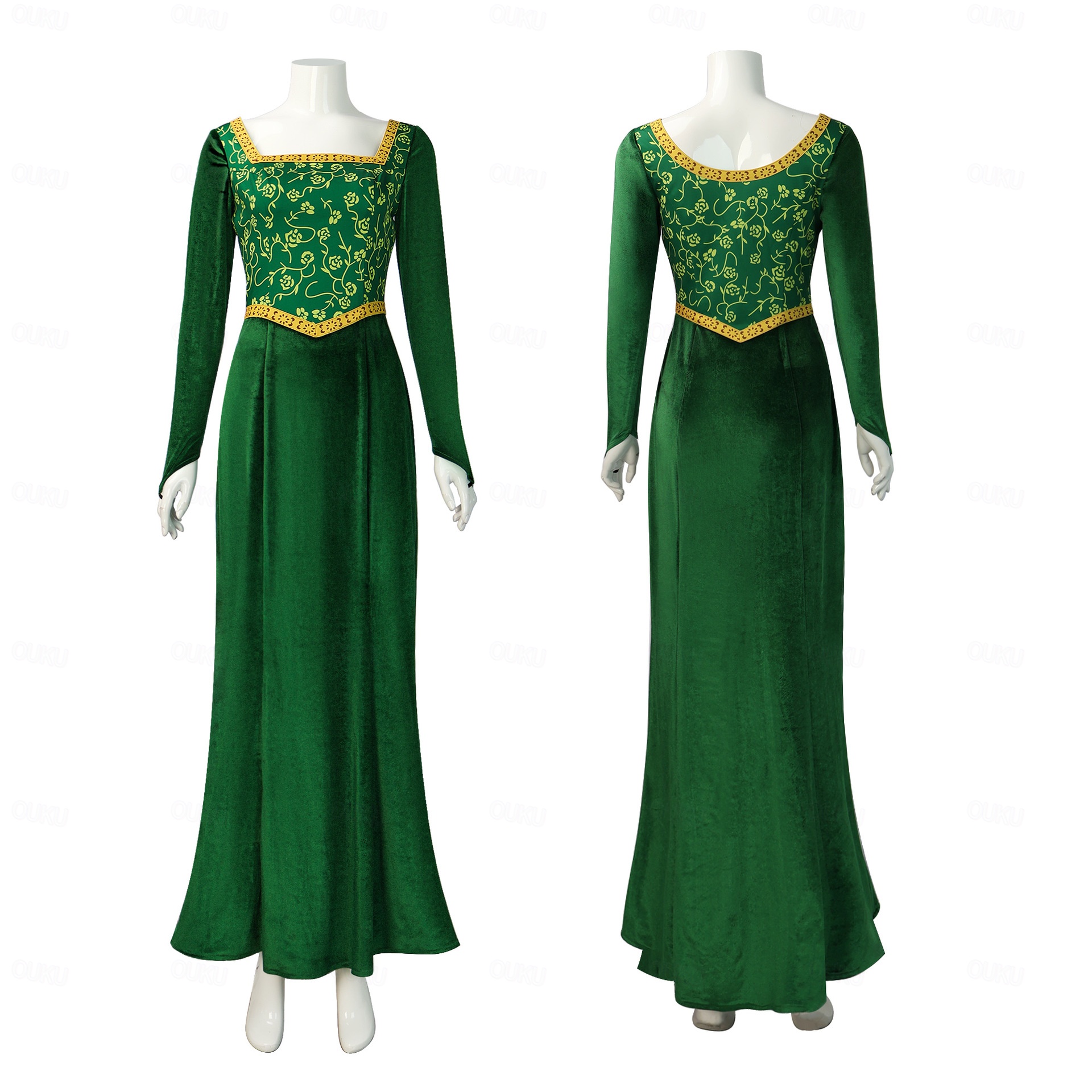 The Green Monster Princess Dress Cosplay Costume Party for Women's Adults'  Masquerade Bachelorette Party 2026 - CAD $97.99