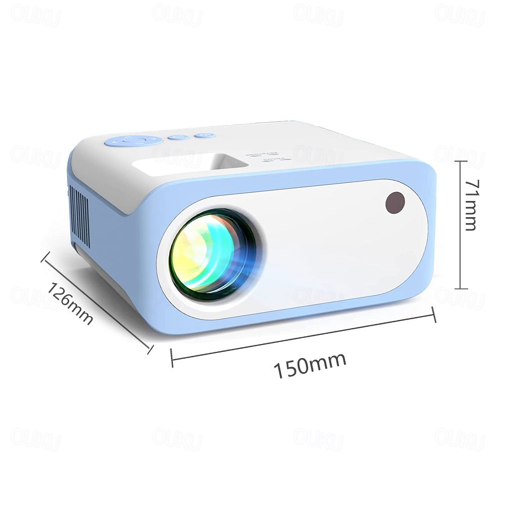 Nonete Proiettore Portatile 1080P WiFi Bluetooth 2025, Mini Videoproiettore Full HD Con Autofocus E Correzione Trapezio - 2