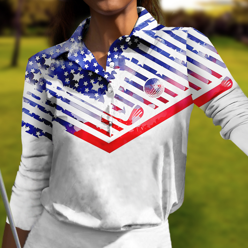 Women's Polo Shirt Funny Golf Shirt Golf Clothes Thermal