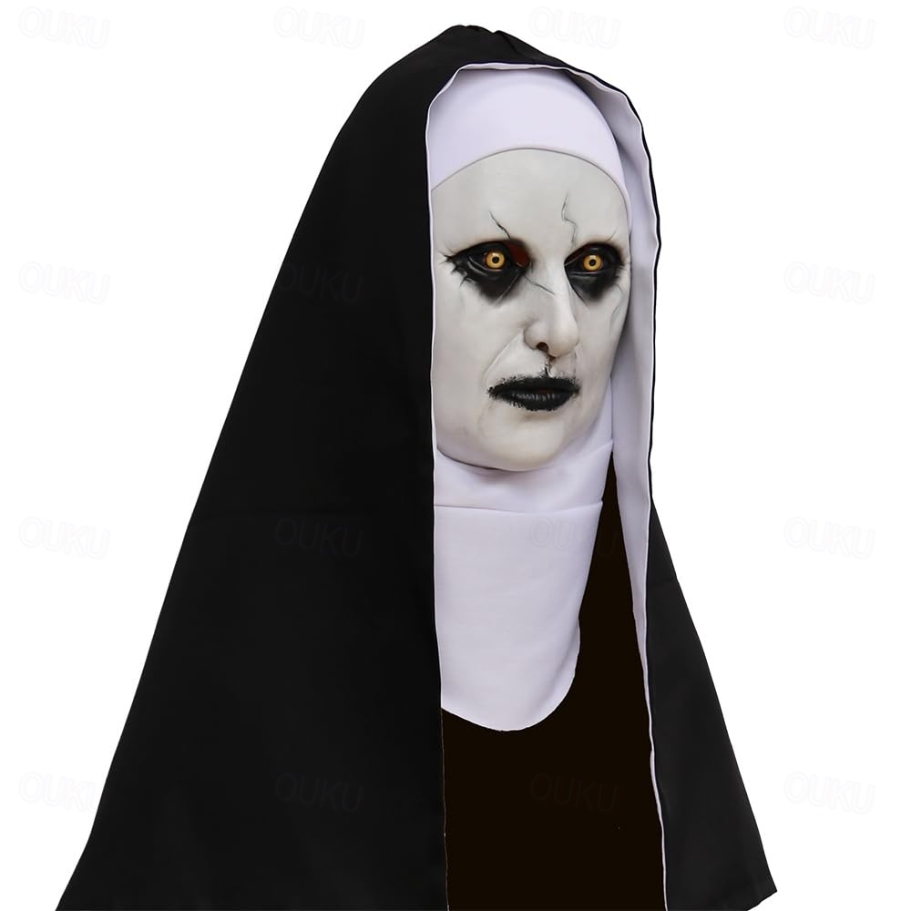 Masque Halloween En Latex - Crâne Effrayant, Réaliste, Pour Costume D'horreur, Cosplay Et Fêtes Déguisées