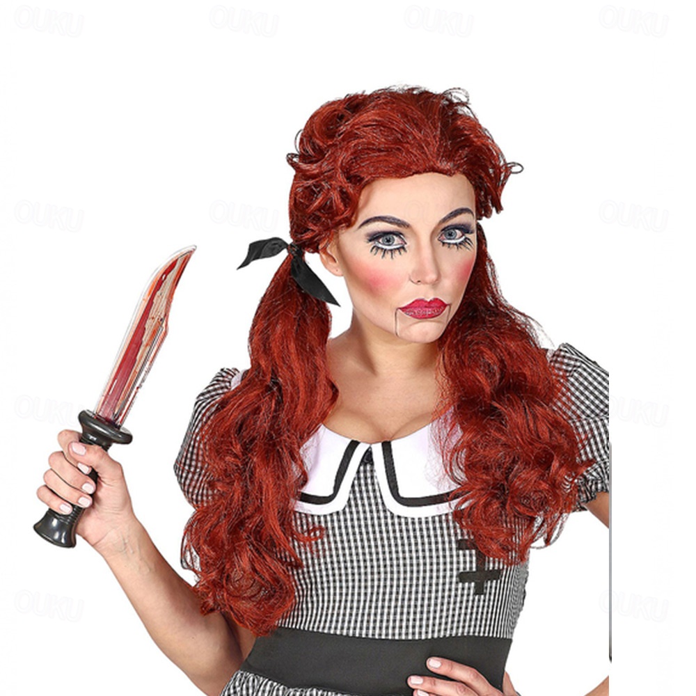 Rubu22a Decorazione di Halloween, graziose fasce per capelli di Halloween: adorabili accessori per capelli per feste spettrali, festival, gadget rave Halloween (A, taglia unica