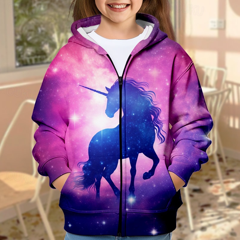 Purple unicorn hoodie online