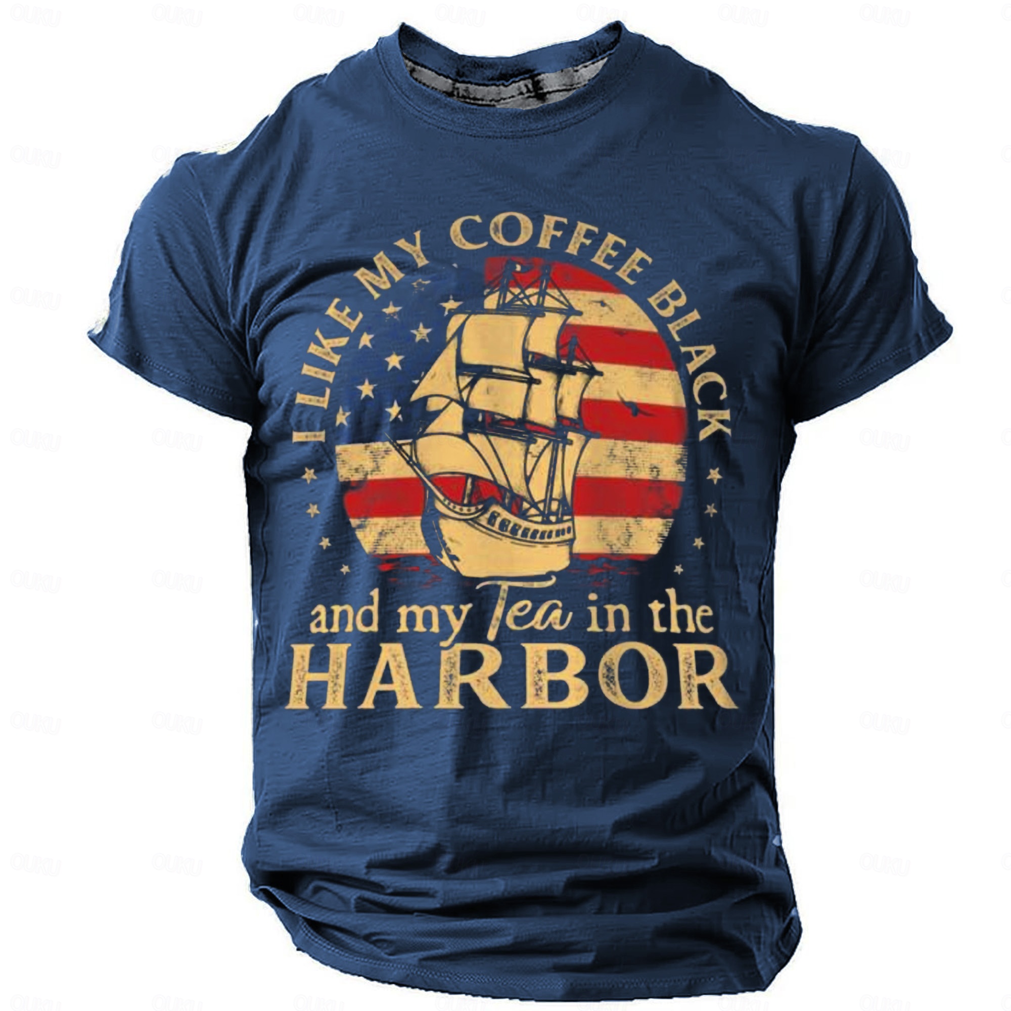 Men's Graphic T shirt Short Sleeve T shirt 3D Print Crew