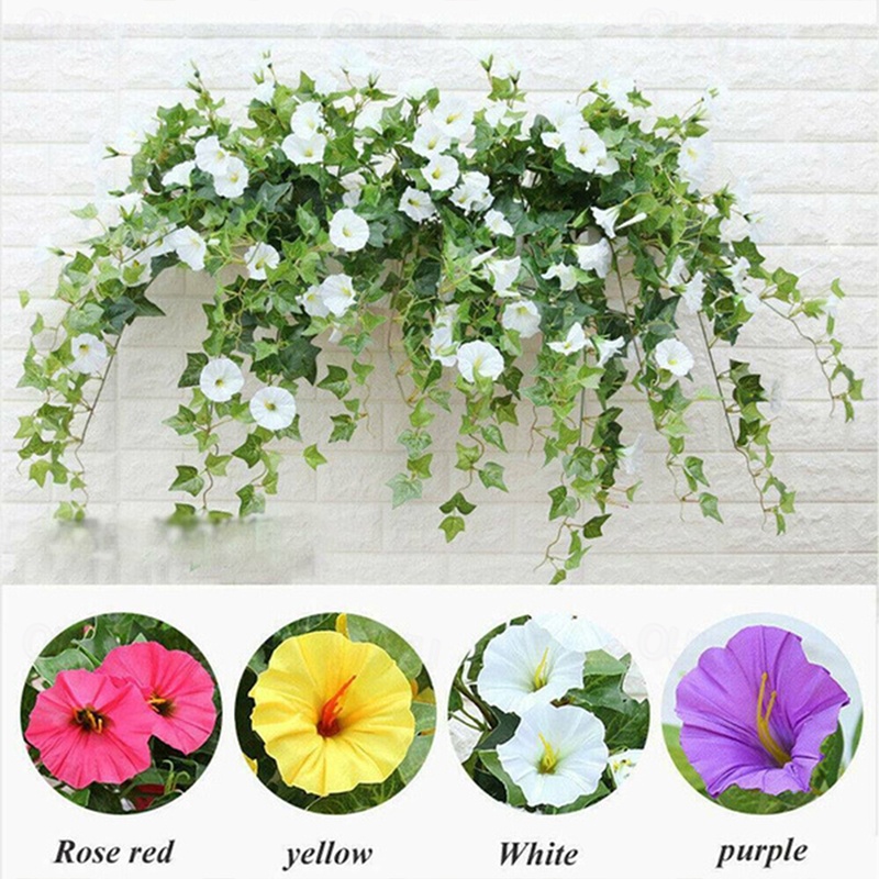 Yastouay 24 Bundles Artificial Flowers For Outdoors, UV Resistant Fake Outdoor No Fade Faux Plants Garden Porch Window Box Farmhouse Pot Planters Decor Mu