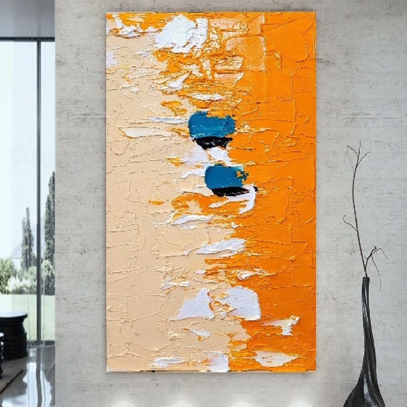 2026年 油絵 手描き パトルナイフ キャンバスに描かれた絵画 手作り