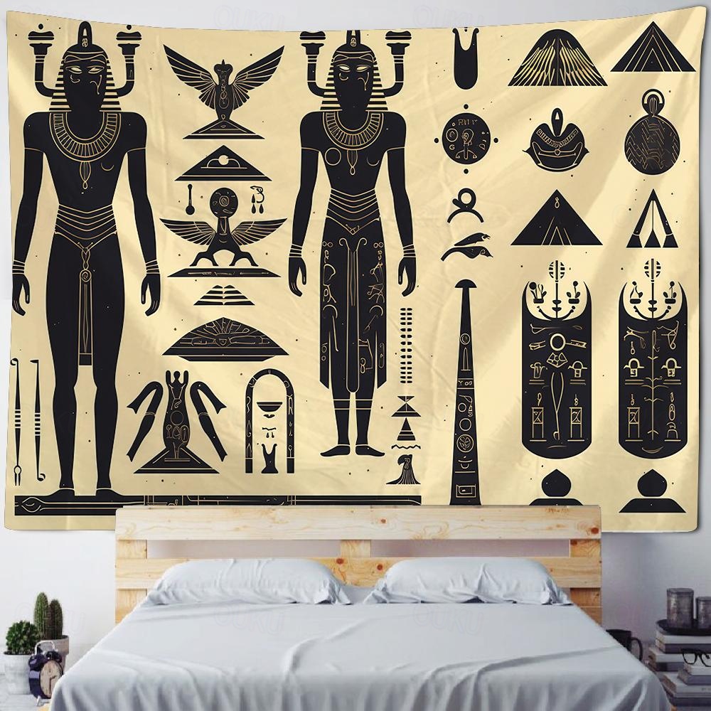 部屋が古代エジプトになるウォールシール 発売開始 - 妄想商品化道場 by YOU MORE ユーモア