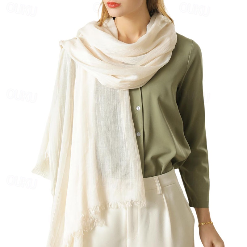 Pashmina Shawl Party Wraps Evening Dress Bridesmaid Long Cotton Scarves for  Wedding 2026