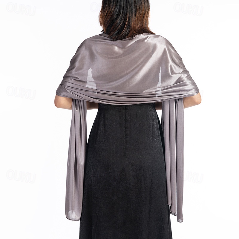 winter wraps for formal dresses Women's Warm Scarf Wraps for Evening Dresses Winter terylene Feel Long  Scarves