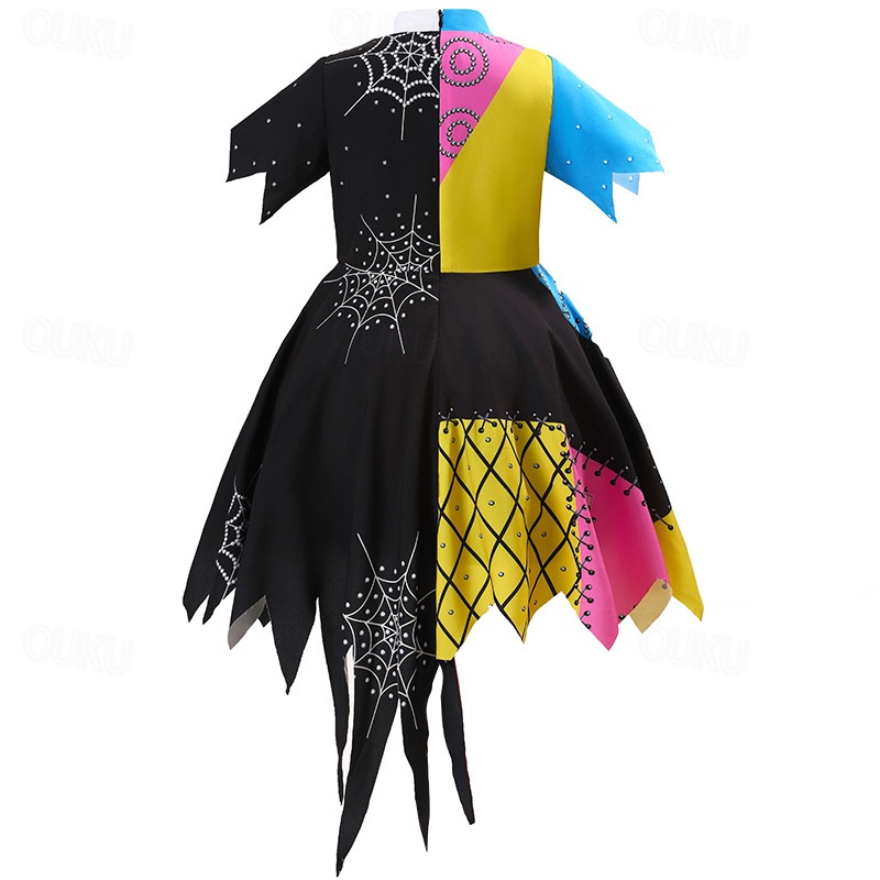 Dress Sally The Nightmare Before Christmas Scary Costume Kid's Girls'  Christmas Carnival Party Dress Up 2026 - US $33.99
