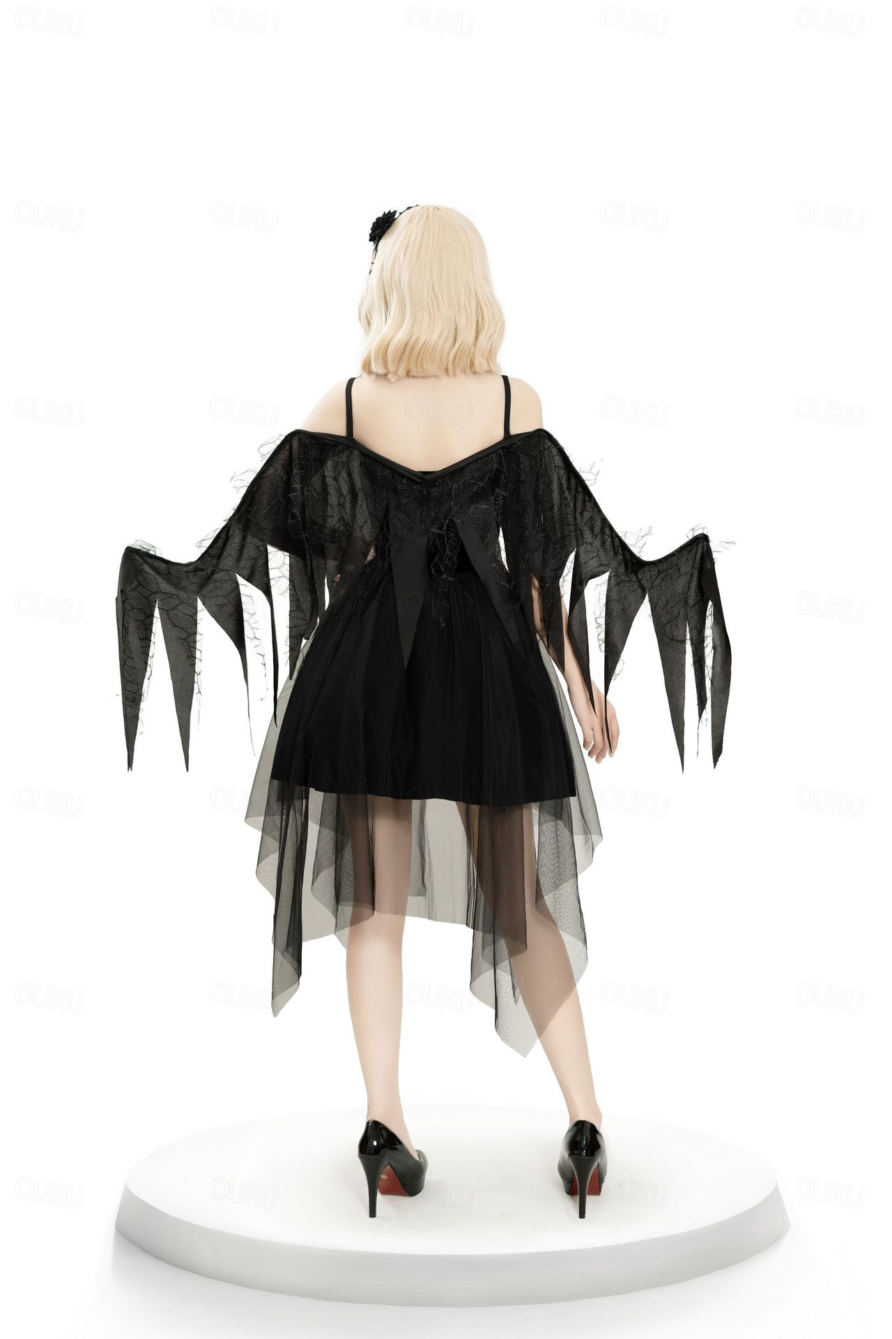 Fallen Angel Carnival Cosplay Costume Outfits Angels of Death Cosplay  Adults' Women's Carnival Masquerade Mardi Gras Party Masquerade Easy  Carnival Costume Dress Up 2026 - US $43.99
