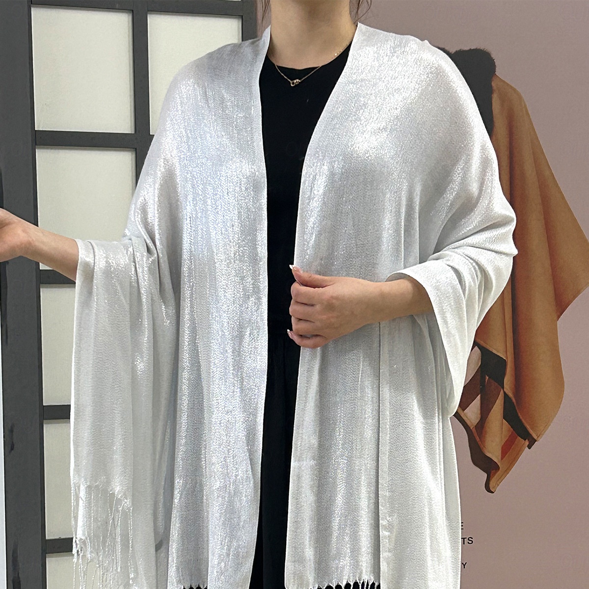 silver satin dress Claire Danes Yvaine Dress Silver Satin Long Sleeve Prom Dress in Stard –  Hoprom