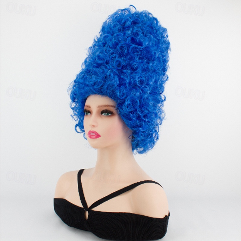 WIG ME UP Karnevalsperücke – Löwenmähne In Hellblond Mit Locken & Zottel-Look Für Fasching & Halloween