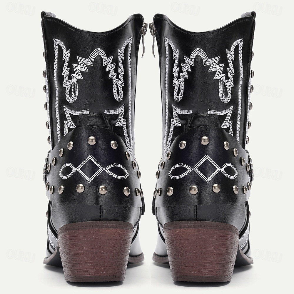 靴 Vintage Studded Design Boots Amazon.com | Hbeylia Vintage Combat Boots For Women Goth