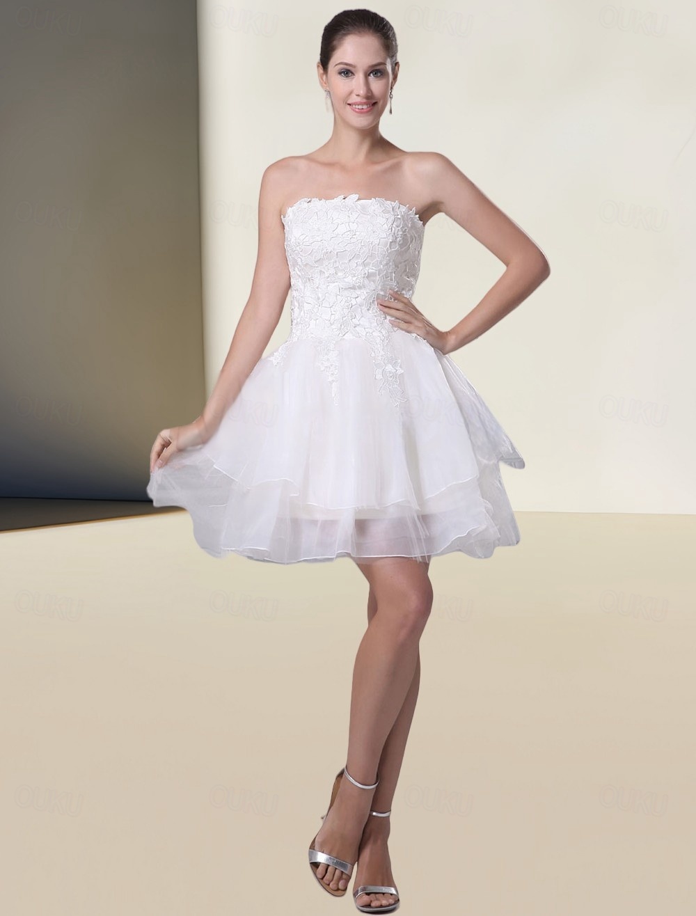Engagement Little Graduation White Dresses Wedding Dresses A-Line Sweetheart Sleeveless Short / Mini Lace Bridal Gowns With Pleats Solid Color 2026 - US $152.99 Engagement Little Graduation White Dresses Wedding Dresses A-Line Sweetheart Sleeveless Short / Mini Lace Bridal Gowns With Pleats Solid Color 2026 - US $152.99