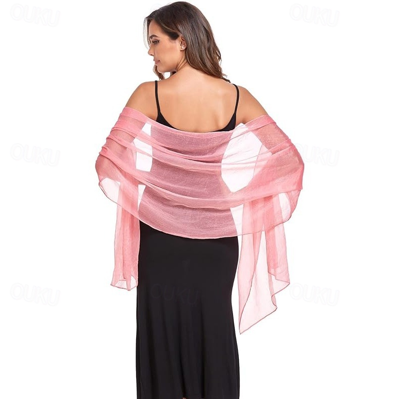 Women Shawls and Wraps for Evening Dress Lightweight Scarf Wedding Guest Shawl  Wrap Bridesmaid Scarves 2026 - US $16.72