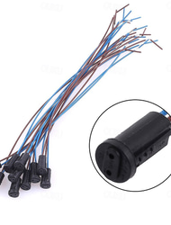 10 pçs / saco suporte da lâmpada g4 fio soquete do fio de 20 cm led lâmpadas conector acessório de montagem para g4 luz de teto / lâmpada de halogéneo
