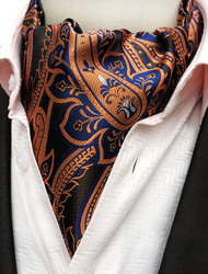 Men's Ties Scarf Cravat Ascot Vintage Work Classic Style Fashion Business Causal Date