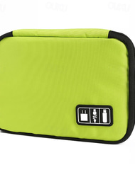 Electronics Organizer Travel Universal Cab Cord Organizer Compact Electronics Organizer Portable Tech Bag Travel Cable Case Travel Essentials for Cable Storage Cord Storage and Electronic Accessories