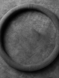 StarFire Suede Cover for All Seasons Steering Wheel Cover Ultra-thin Non-slip Round Breathable Auto Steering Wheel Cover