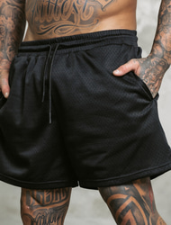 Per uomo Pantaloncini da basket Pantaloncini Running Pantaloncini da palestra Pantaloncini in rete Sport Per uscire Fine settimana Traspirante Asciugatura rapida Corsa Casuale Tasche A cordoncino