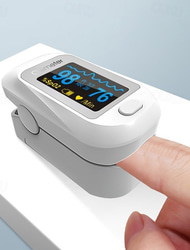 monitor digital de ritm cardiac din vârful degetului pletismograf de puls și indice de perfuzie ideal pentru uz casnic și pasionații de sport