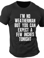 Voor heren Grappig letter afdrukken T-shirt 100% katoen Korte mouw Grafisch Shirt Heide Grijs Zwart Wit Comfortabel T-shirt Straat Buitensporten Modeontwerper kleding