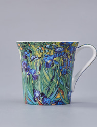 Van Gogh Bone China Mug - Creative and Artistic Ceramic Coffee Cup with Famous Oil Painting Design - Unique Gift Boxed Porcelain Mug for Home Use