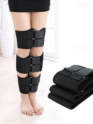 ATBUSS Lot De 2 Paires Genouillères éponge épaisse – Rose Et Noir, élastique, Pour Danse, Course, Sport Quotidien