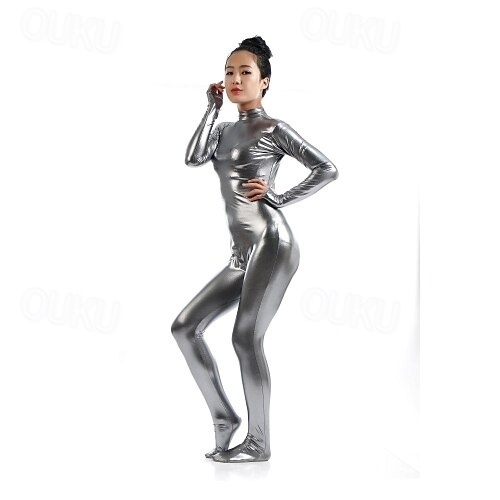 Zentai Suits Cosplay Costume Catsuit Carnival Costume Full Body Suit Men's  Women's Sex Sexy Costume Solid Colored Spandex Latex Costume for Halloween  Adults' 2026 - kr. 369