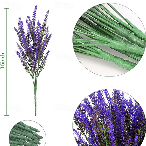 HCTCPALS 2 Piante Artificiali Pendenti In Seta – Fiori Finti Di Gloria Mattutina Con Foglie Di Eucalipto, Resistenti Ai Raggi UV, Per Esterno, Viola