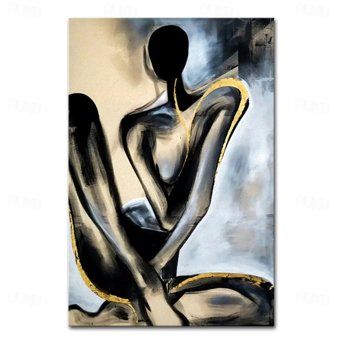 手描き 油絵 人物画 ヌードキャンバスアート jxnklp1680600533463.jpg