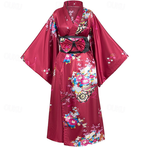 satin japanese style dress Kyoto Satin Maxi Dress - Green