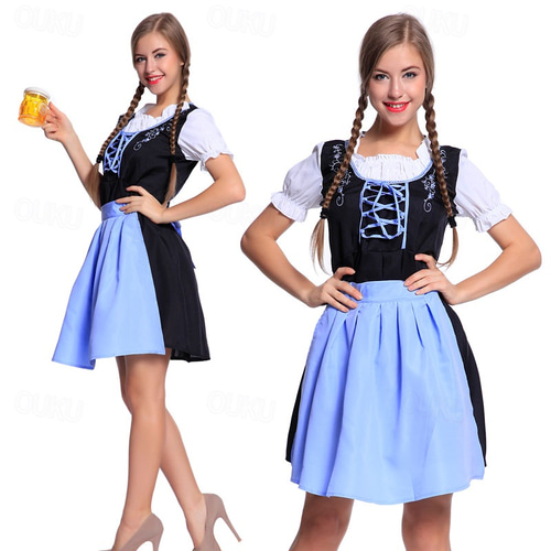 Costume bavarois traditionnel femme best sale