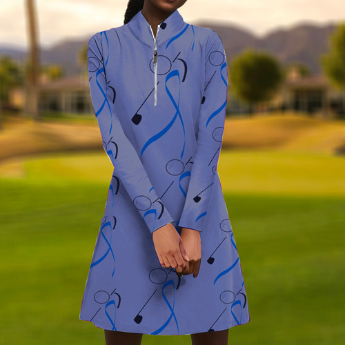 chinese dress ladies The Babe Dress – Hirondelle Golf main image 0