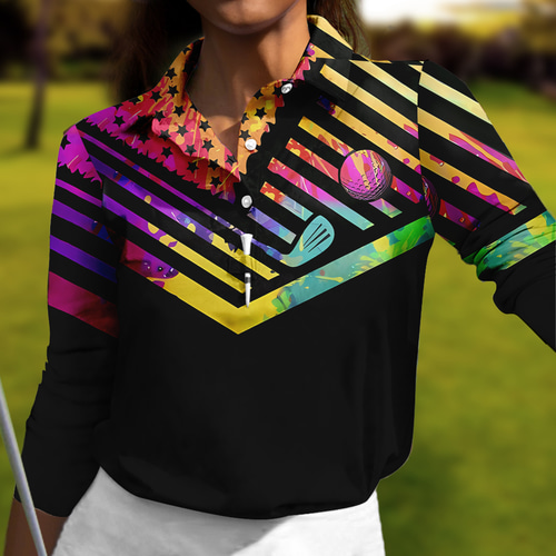 Women's Polo Shirt Funny Golf Shirt Golf Clothes Thermal Women's Polo Shirt Funny Golf Shirt Golf Clothes Thermal