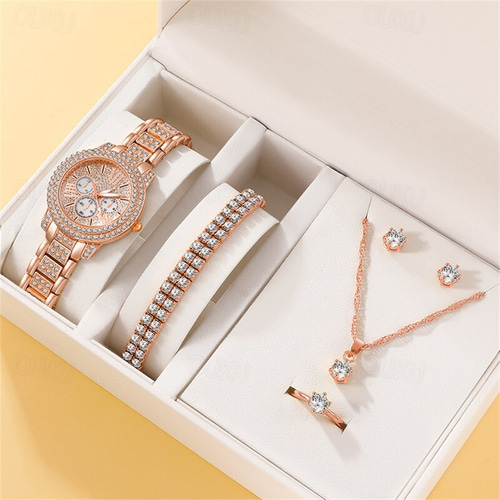 6PCS Set Luxury Watch Valentine display picture 2