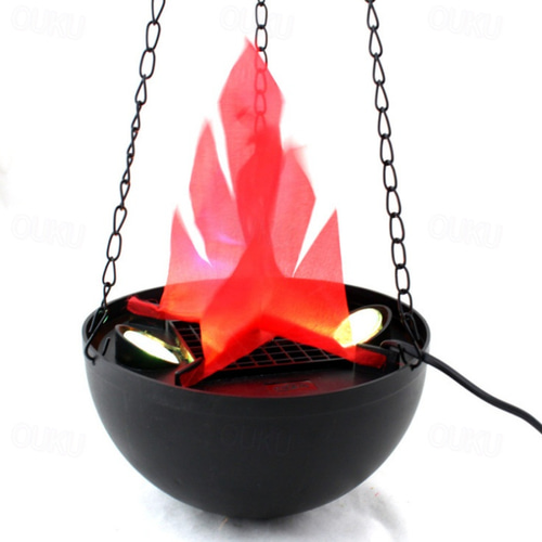 Hanging Flame Light Halloween LED Fake Fire Flame Simulated Flame
