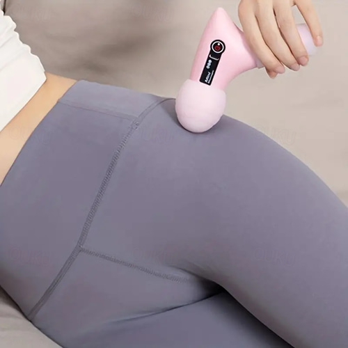 Mini Model Rechargeable Portable Vibrator Massager 4-speed Adjustment USB  Type-C Rechargeable Fascia Gun Electric Massage Wand Muscle Relaxation  Massager 2026