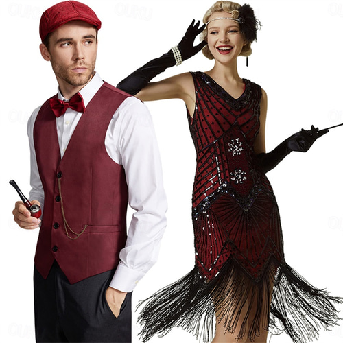 Gatsby couple outfits hotsell