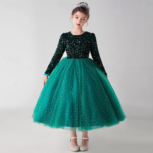 green emerald velvet dress Amazon.com: KAGAYD Girls Tulle Lace Dress Kids Puffy Sleeve Party Weeding  Dresses Solid Graduation Party Gowns (Beige, 2-3 Years): Clothing, Shoes &  Jewelry main image 0